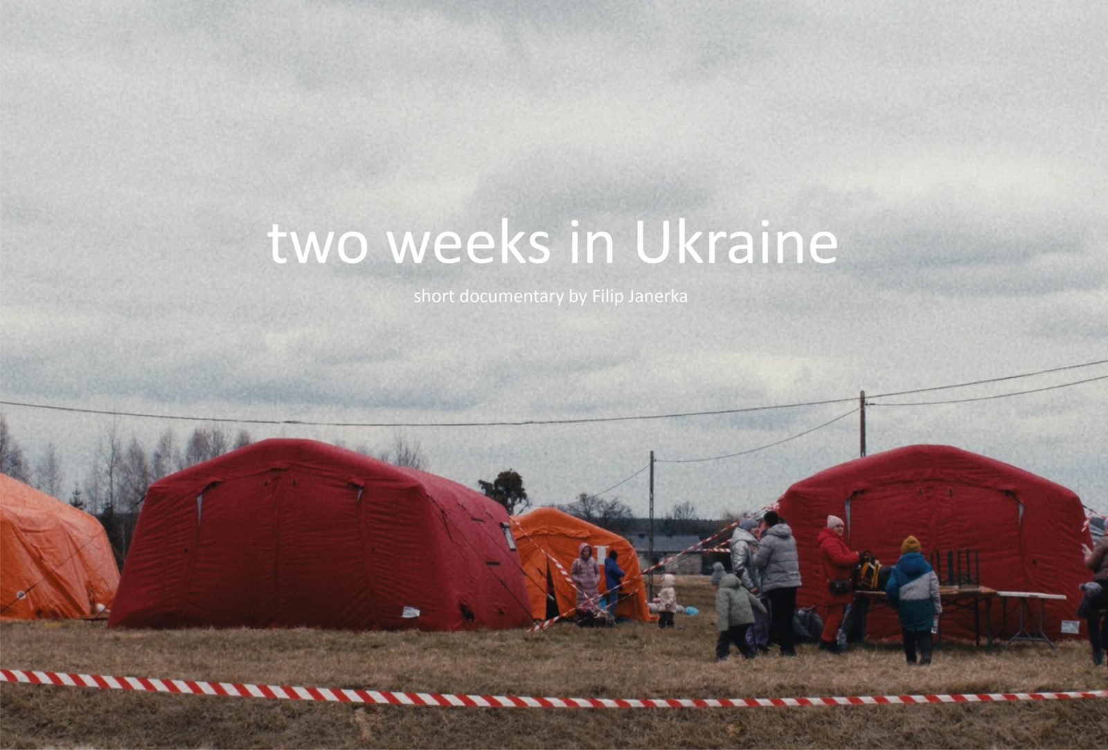 Plansza tytułowa dokumentu Two Weeks in Ukraine